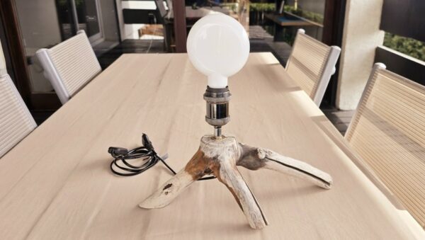 Lampe bois