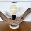 Jolie lampe bois flotte