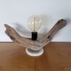 Jolie lampe bois flotte