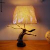 Lampe bonzaï bois flotte