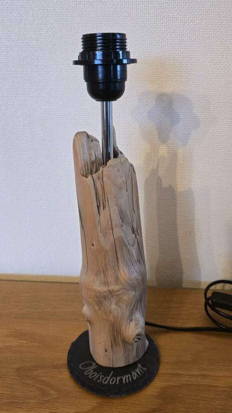 lampe bois destockage