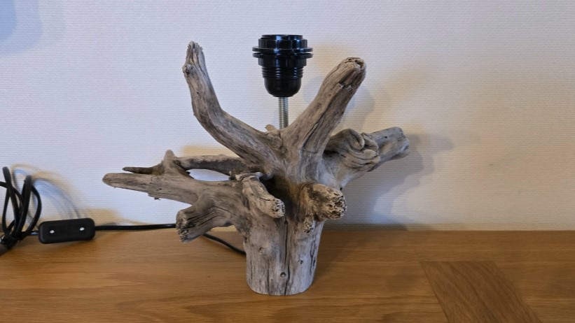 lampe bois destockage