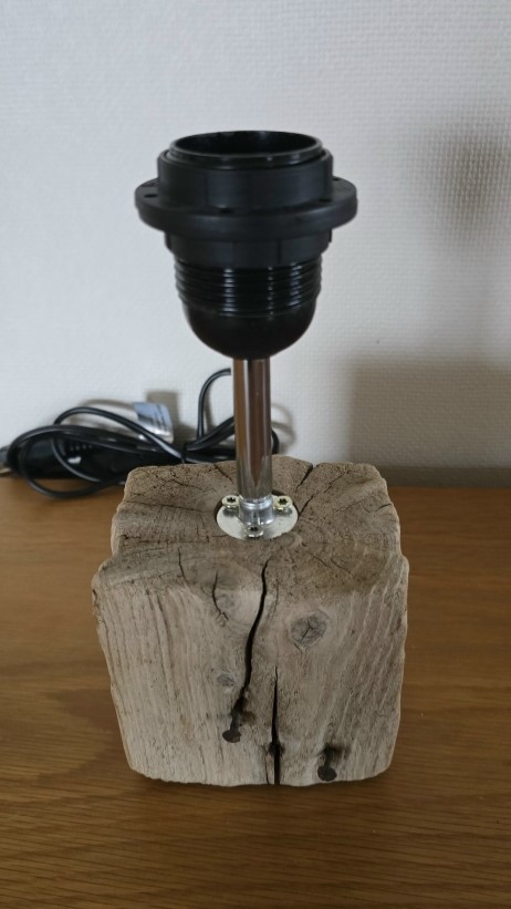 lampe bois destockage