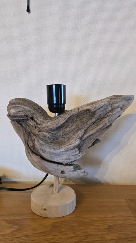 lampe bois destockage