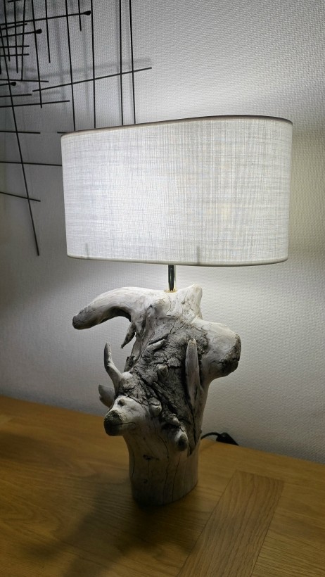 Lampe bois