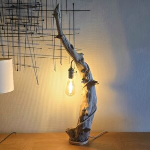 grande lampe bois