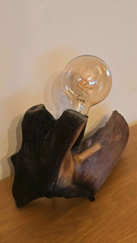 Lampe bois