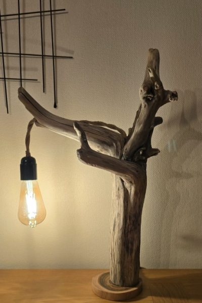 lampe bois