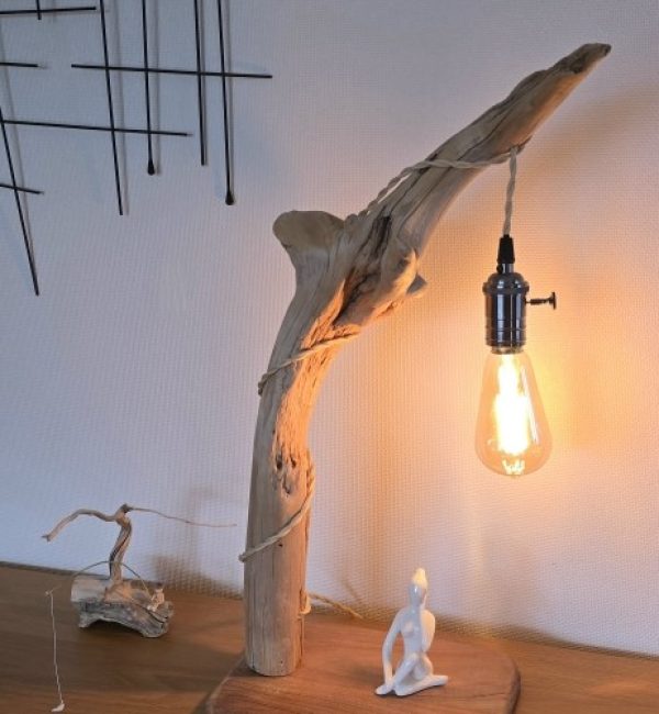 Lampe bois